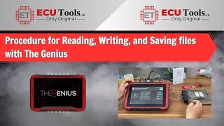 Procedure for Reading, Writing, and Saving files with The Genius | ECUTools Vietnam