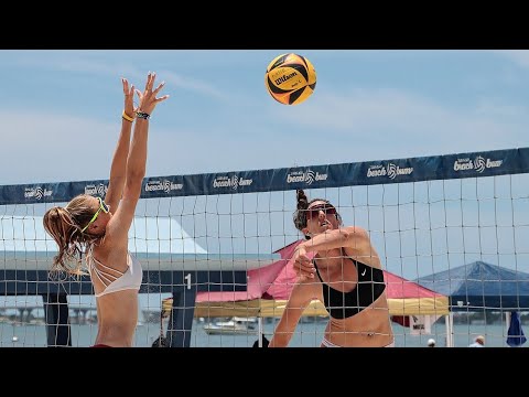 Anderson/Privett triumph over Bars/Costa in epic Women's Beach Volleyball battle