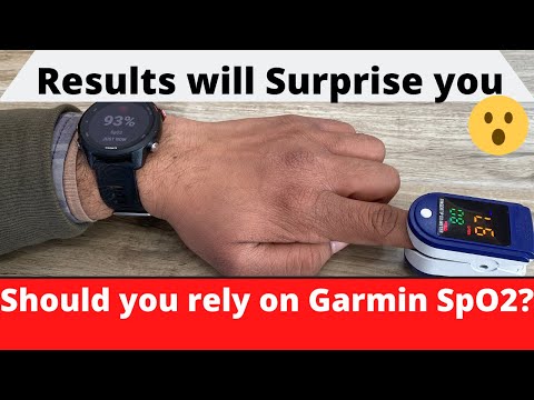 Garmin Forerunner 245 SpO2 Accuracy Test & Sleep Pulse Ox Setup