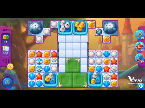 Fishdom. 4675 super hard level no boosters and diamonds