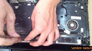HP Probook  4410s 4411s Disassembly and Fan Cleaning   Laptop repair