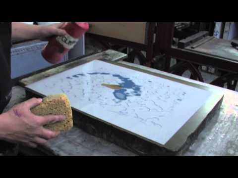 Plate Lithography at Edinburgh Printmakers
