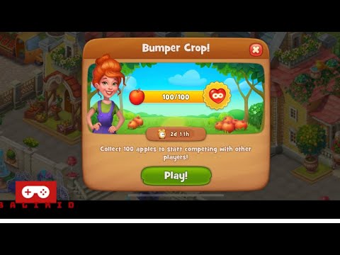 Level 2932-2936 | Bumper Crop | Gardenscapes