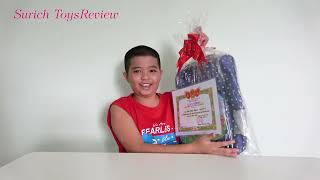 Surich khui phần thưởng năm lớp 4 là một chiếc cặp mới đồ dùng học tập năm học mới Surich toysreview