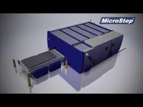 MSF Pro – Fiber Laser for cutting of plates and pipes / Video - MicroStep