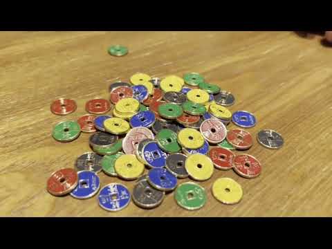 Saturn Magic - MINI CHINESE COIN BLACK by N2G - Trick