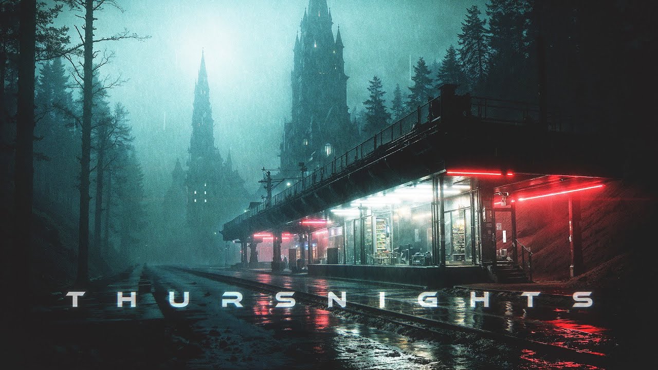 Thursnights 🔺 Cyberpunk Ambient for Those Waiting at Empty Platforms