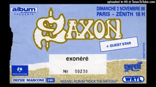 Saxon - 12 - Northern Lady (Le Zenith, Paris, France 1986)