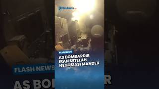 Trump Ambil Risiko Besar! AS Bombardir Iran Setelah Negosiasi Mandek