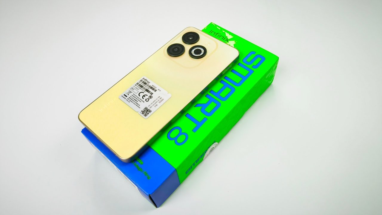 Смартфон Infinix Smart 8 4/128Gb Золотистый