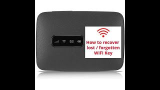 How to recover a MiFi