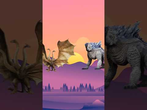 king Ghidorah vs Monsterverse #godzilla
