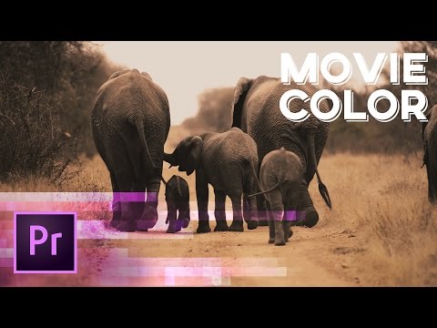 Cinematic Color Grading - Make LUTs in Photoshop & Premiere Pro (Color Lookup Tables in Photoshop!)