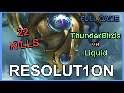 Resolution Morphling | Destroyer | Liquid vs ThunderBirds @ Kiev Major - 7.05 Full Game