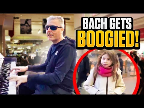 Little Girl Is Mesmerized By Crazy Version of J.S. Bach