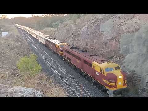 NSWGR 4486 4464 Golden West rail tour GAP NSW LVR preservation society