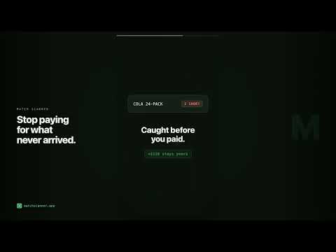 Match Scanner: Delivery Check video thumbnail