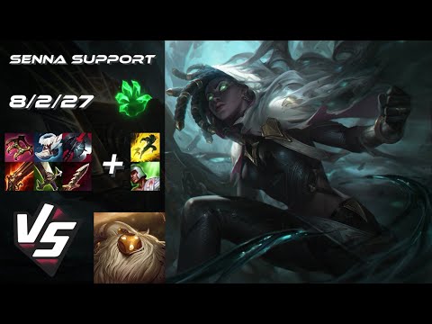 SUPPORT Senna vs Bard - EU Grandmaster Patch 14.24