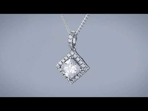 BIJOU - Princess Diamond Pendant (P-PR4511-P)
