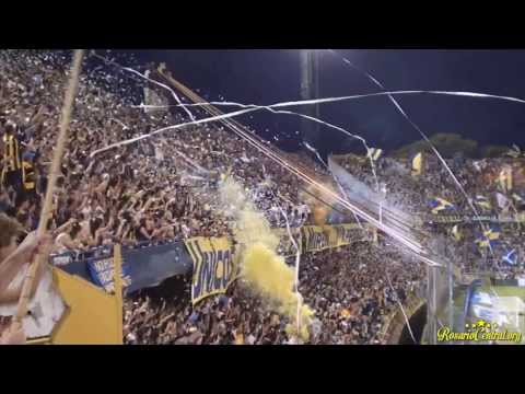 ""Recibimiento" - Rosario Central (Los Guerreros) vs Racing" Barra: Los Guerreros • Club: Rosario Central