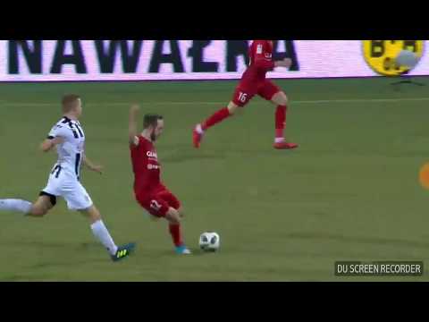 Sandecja vs Piast Gliwice / Piękny gol Valencii na 3:0 / 10.03.2018