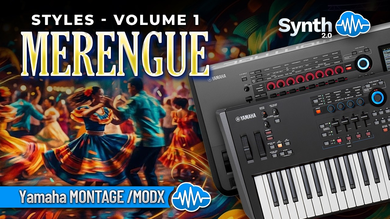 NRL012 - Stylo Merengue / Cuarteto - Yamaha MODX / PLUS / M - Video Preview 1