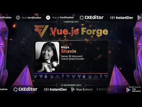 Vue.js Forge 2024: Maya Shavin - Smart Chat App with Vue, AI and Serverless Function Solution LIVE