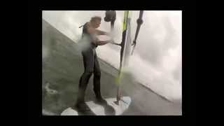 preview picture of video 'windsurfing spinloop slowmotion 3rd person view'