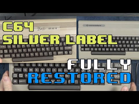 Restoring a Silver Label Commodore 64