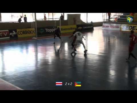 30 - Costa Rica 2 x 4 Moçambique  -  VII Grand Prix de Futsal - Manaus(AM)