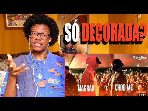 (DECOROU PRO MAGRÃO?) MAGRÃO X CHOD MC | React [FINAL | BATALHA SÃO RAP MARÍLIA-SP]