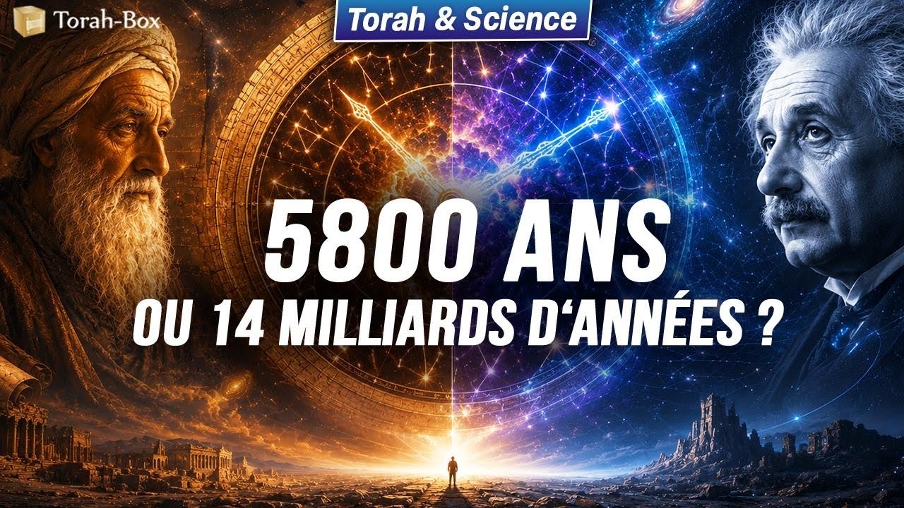 ÂGE DU MONDE : 5800 ANS OU 14 MILLIARDS D'ANNÉES ? | Torah & Science