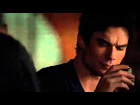 TVD 5X01 Damon Katherine Katherine called me first, remember it's always me first