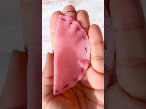 Amazing Art|Easy DIY Ribbon Flowers|Hand Embroidery design|Cloth Flowers|Quicky Crafts