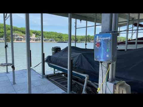 22045093 Dock Lifeguard Installation Test Video