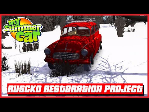 My Summer Car - RUSCKO RESTORATION PROJECT IN MY WINTER CAR 2021 | Ogygia Vlogs🇺🇸