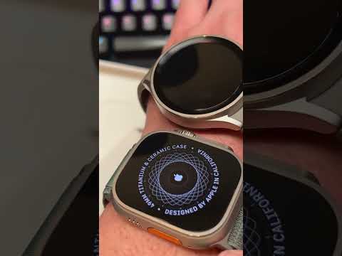 Išmanusis laikrodis Samsung Galaxy Watch Pro 5 BT (45 mm), Juodo titano spalvos video