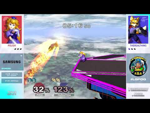 GPOG May - Polish (Peach) vs TheRealThing (Falco, Fox) - Top 64 WR2