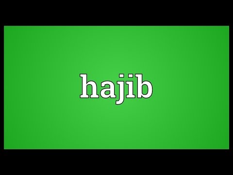 Hajib Meaning