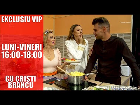 CIPRIAN SILAȘI, ÎN COMPETIȚIA EXCLUSIV CHEF! COSMINA ADAM, INVITATĂ SĂ GUSTE DIN PREPARATUL FINAL