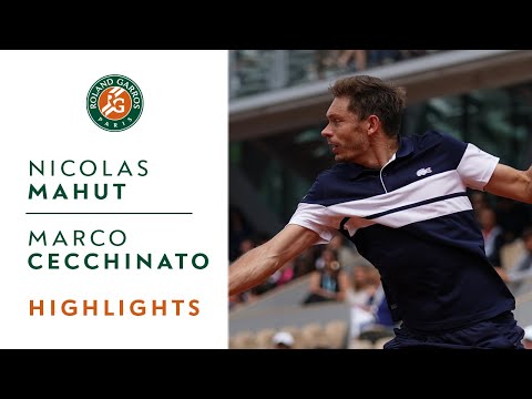 Nicolas Mahut vs Marco Cecchinato - Round 1 Highlights | Roland-Garros 2019