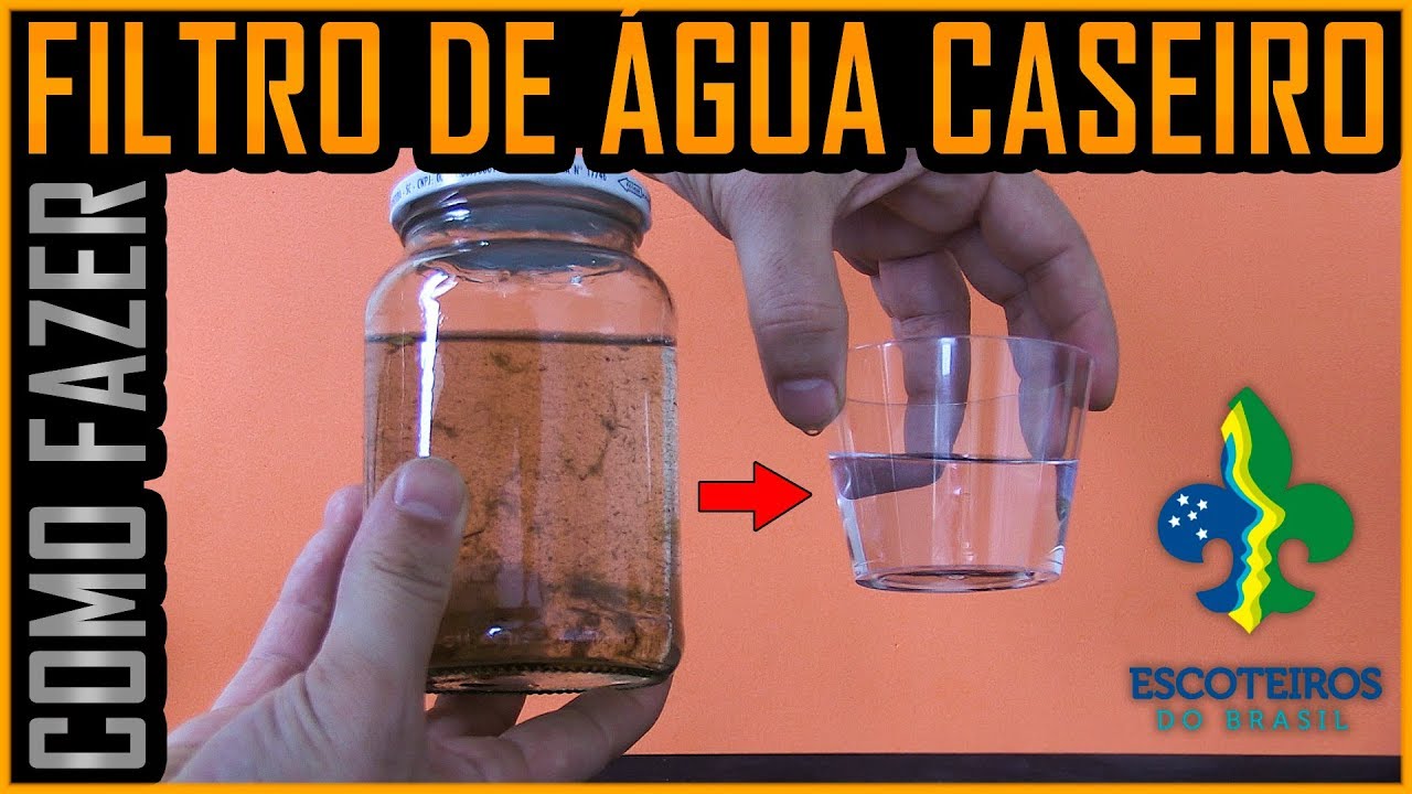 Filtro de Água de Sobrevivencia -JOTI (Escoteiros) - UEB