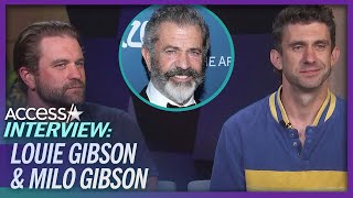 Mel Gibson&#39;s Sons Louie &amp; Milo Get Candid About Growing Up w/ Famous Dad