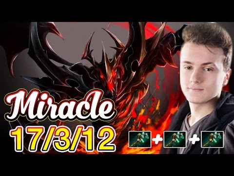Dota 2 - Miracle Shadow Fiend - Solo mid ranked new (highlight)