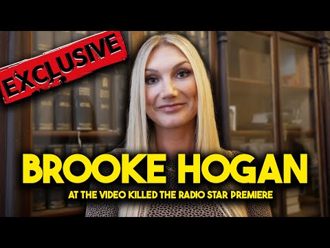 EXCLUSIVE: Brooke Hogan arrives at the Video Killed the Radio Star Premiere