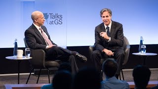 Talks at GS – Tony Blinken: Diplomacy: The First Response