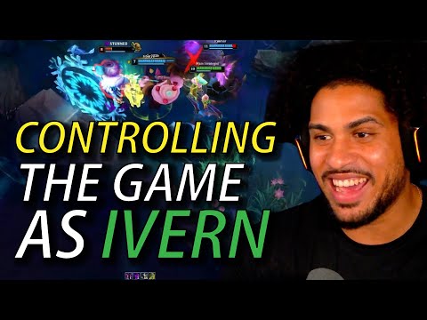 HOW TO CONTROL THE ENTIRE GAME AS IVERN JUNGLE!! (GRANDMASTER STRATEGY)