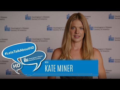 #LetsTalkAboutHD with Kate Miner