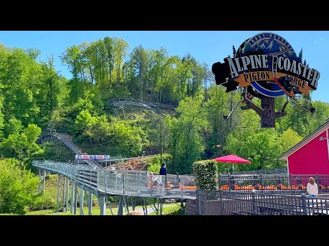 Smoky Mountain Alpine Coaster Full Ride