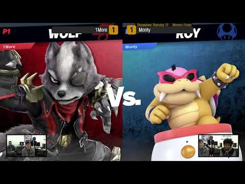 Throwdown Thursday 75 - Winners Finals - (Wolf) 1More vs Monty (Bowser Jr.)